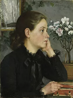 Thought Gallery: Thoughtful, 1881 (oil on wood)