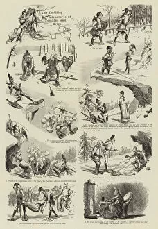 Reported Gallery: The Thrilling Adventures of Tomkins and Brigs (engraving)