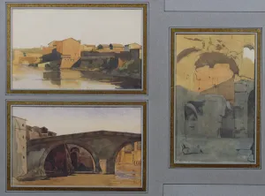The Tiber, Cloaca Maxima and Ponte Rotto (w/c on paper) The Tiber, Cloaca Maxima and Ponte Rotto (w/c on paper)