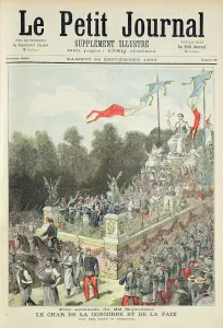 Title page depicting the national holiday on 22nd September celebrating the centennial Title page depicting the national holiday on 22nd September celebrating the centennial