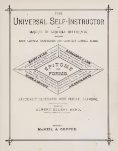 Title-page illustration for The Universal Self-Instructor Title-page illustration for The Universal Self-Instructor