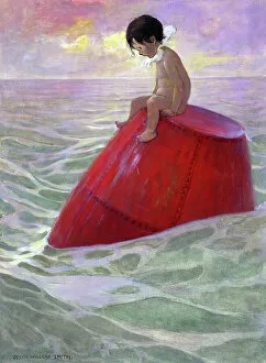 Dodd Gallery: Tom sat upon the buoy long days, 1916
