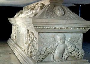 Medici Family Collection: Tomb of Giovanni di Bicci de Medici and his wife Piccarda Bueri, 1434