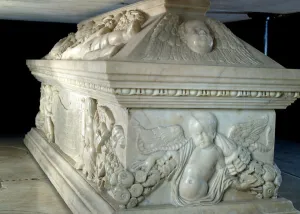 Tomb of Giovanni di Bicci de Medici and his wife Piccarda Bueri, 1434 Tomb of Giovanni di Bicci de Medici and his wife Piccarda Bueri, 1434