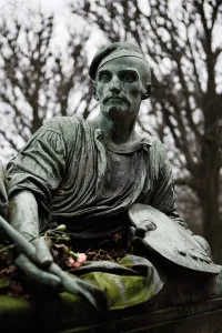 Tomb of Jean Louis Andre Theodore Gericault (1791-1824) (bronze) Tomb of Jean Louis Andre Theodore Gericault (1791-1824) (bronze)