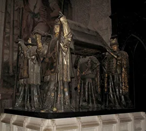 Tomb of the navigator Christopher Columbus (Cristoforo Colombo, Cristobal Colon) (1451-1506) Tomb of the navigator Christopher Columbus (Cristoforo Colombo, Cristobal Colon) (1451-1506)