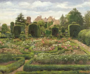 The Topiary Gardens, Levens Hall, Cumbria, 1886 (oil on canvas laid on board) The Topiary Gardens, Levens Hall, Cumbria, 1886 (oil on canvas laid on board)