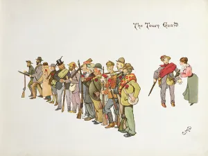 The Town Guard, from The Leaguer of Ladysmith, 1900 (colour litho) The Town Guard, from The Leaguer of Ladysmith, 1900 (colour litho)