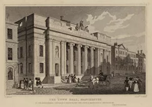 Thomas (after) Allom Gallery: The Town Hall, Manchester (engraving)