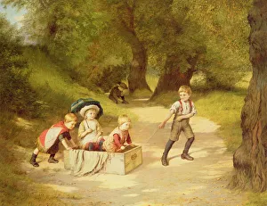 The Toy Carriage, 1887 (oil on canvas) The Toy Carriage, 1887 (oil on canvas)