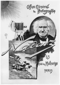 Trade Card for Office General de Photographie of the photograph Nadar Trade Card for Office General de Photographie of the photograph Nadar