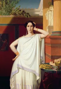 Tragedy or, Portrait of Rachel, 1854 (oil on canvas) Tragedy or, Portrait of Rachel, 1854 (oil on canvas)