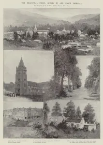 The Transvaal Crisis, Scenes in and about Pretoria (litho) The Transvaal Crisis, Scenes in and about Pretoria (litho)