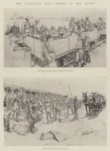 The Transvaal War, Scenes at the Front (litho) The Transvaal War, Scenes at the Front (litho)