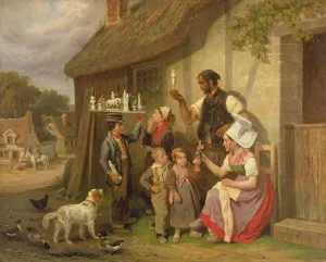 The Travelling Plaster Figure Salesman, 1883 (oil on canvas) The Travelling Plaster Figure Salesman, 1883 (oil on canvas)