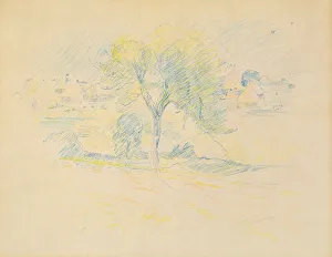 Trees and millstones, 1883 (coloured pencil on paper) Trees and millstones, 1883 (coloured pencil on paper)