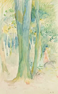 Images Dated 1st August 2011: Under the trees in the wood, 1893 (w / c on paper)