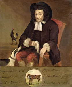 Tregonwell Frampton (1641-1727) Father of the Turf, 1728 (oil on panel) Tregonwell Frampton (1641-1727) Father of the Turf, 1728 (oil on panel)
