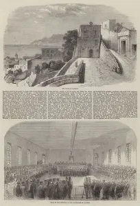 The Trial of English Engineers at Salerno (engraving) The Trial of English Engineers at Salerno (engraving)