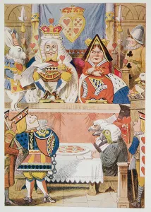 The Trial of the Knave of Hearts, from Alice's Adventures In Wonderland And Through The Trial of the Knave of Hearts, from Alice's Adventures In Wonderland And Through