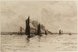 Upon the Last Trickle of the Flood, 1851-1931 (Watercolour) Upon the Last Trickle of the Flood, 1851-1931 (Watercolour)
