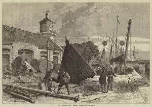 Buoys Gallery: The Trinity Buoy Wharf, Blackwall (engraving)