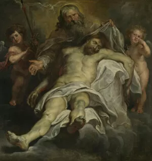 Peter Paul Rubens Gallery: The Trinity (oil on panel)