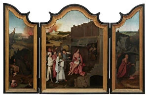 The Passion Of Christ Gallery: Triptych of Job, c.1500-24 (oil on panel)
