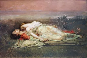 Tristan et Iseut - Tristan and Iseult par Egusquiza y Barrena, Rogelio de (1845-1915) Tristan et Iseut - Tristan and Iseult par Egusquiza y Barrena, Rogelio de (1845-1915)