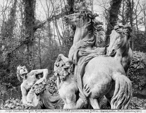 Tritons grooming two horses of the sun in the grove of the Baths of Apollo, c Tritons grooming two horses of the sun in the grove of the Baths of Apollo, c