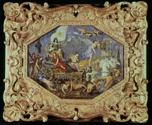 The Triumph of Louis XIII (1601-43) over the Enemies of Religion, 1642 (oil on canvas) The Triumph of Louis XIII (1601-43) over the Enemies of Religion, 1642 (oil on canvas)