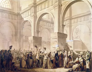 The Triumph of Marat (April 24th 1793) (pen & ink on paper) The Triumph of Marat (April 24th 1793) (pen & ink on paper)
