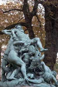 The triumph of Silenus (bronze) (see also 252697) The triumph of Silenus (bronze) (see also 252697)