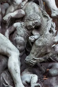 The triumph of Silenus, detail (bronze) (see also 252697 and 252668) The triumph of Silenus, detail (bronze) (see also 252697 and 252668)