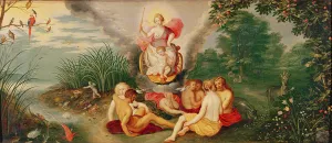 The Triumph of Venus and of Love (oil on panel) The Triumph of Venus and of Love (oil on panel)