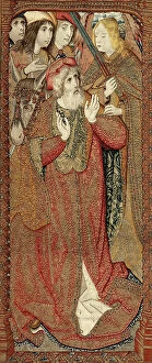 Prediction Gallery: Triumphs of the Mother of God or Panos de Oro, c.1500-02 (tapestry)