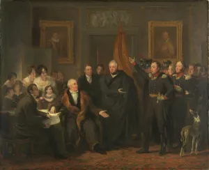 Triumvirate Assuming Power in the Name of the Prince of Orange, 21 November 1813, c Triumvirate Assuming Power in the Name of the Prince of Orange, 21 November 1813, c