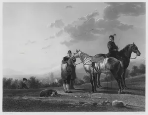 The Troopers, from the picture in the Royal Collection (engraving) The Troopers, from the picture in the Royal Collection (engraving)