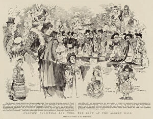 'Truth's' Christmas Toy Fund, the Show at the Albert Hall (engraving)