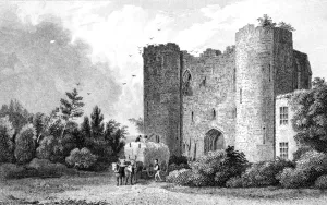 Tunbridge Castle, Kent, engraved by S. Lacey, 1831 (engraving) Tunbridge Castle, Kent, engraved by S. Lacey, 1831 (engraving)