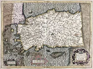 Cyprus Collection: Turkey - Cyprus (engraving, 1596)