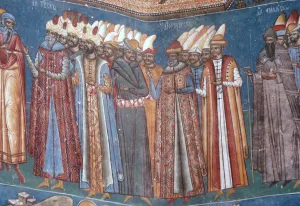Turks, detail from The Last Judgement, 1547-50 (fresco) Turks, detail from The Last Judgement, 1547-50 (fresco)