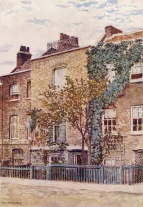 Turner's House, Cheyne Walk, Chelsea, 1887 (colour litho) Turner's House, Cheyne Walk, Chelsea, 1887 (colour litho)