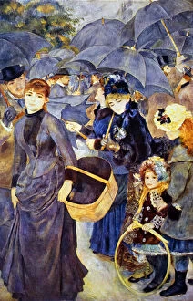 The Umbrellas, 1850