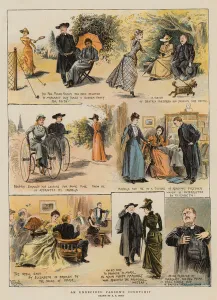 An Undecided Parson's Courtship (chromolitho) An Undecided Parson's Courtship (chromolitho)