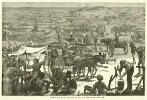Une Mine De Diamants Au Cap De Bonne-Esperance (engraving) Une Mine De Diamants Au Cap De Bonne-Esperance (engraving)
