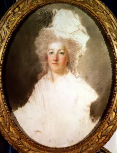 Unfinished portrait of Marie-Antoinette (1774-92) 1770-1819 (pastel on paper) Unfinished portrait of Marie-Antoinette (1774-92) 1770-1819 (pastel on paper)