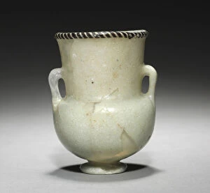 Images Dated 17th July 2012: Unguent Bottle, or Krateriskos, Late 18th Dynasty, c.1336-1295 BC (glass)