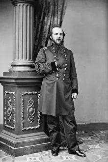 Union Brig. Gen. John M. Schofield, late 1861 (b/w photo) Union Brig. Gen. John M. Schofield, late 1861 (b/w photo)