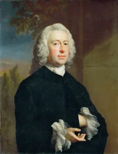 An Unknown Man in Black, 1735 (oil on canvas) An Unknown Man in Black, 1735 (oil on canvas)